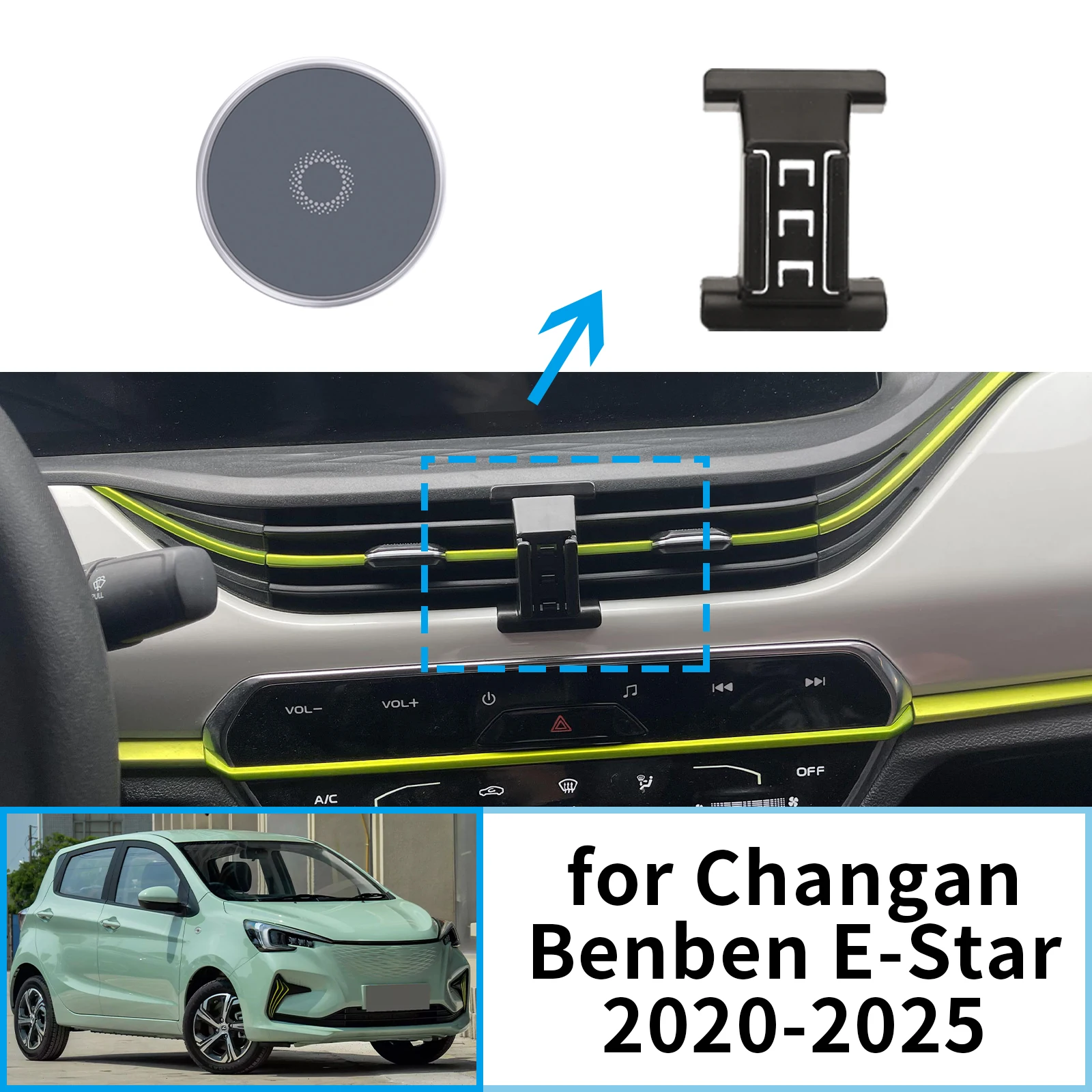 fit for Changan Benben E-Star 2020~2025 Screen Base Phone Holder Mount Secure Clip Car accessoires
fit for Changan Benben E-Star 2020~2025 Screen Base Phone Holder Mount Secure Clip Car accessoires