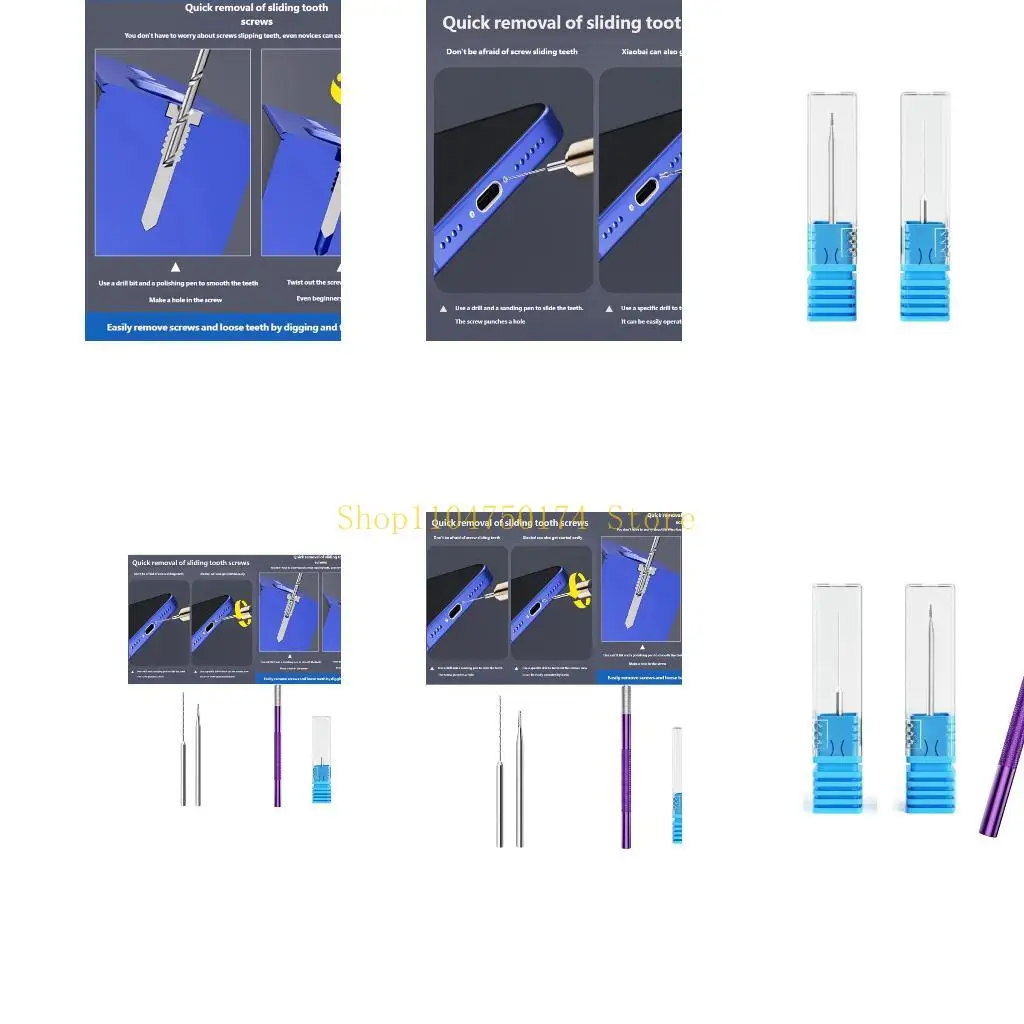 Precisions Drill Bit For Stripped Screw Extraction Alloy Steel Stripped Screw Extractor For Phone Repair Tasks top sale
Precisions Drill Bit For Stripped Screw Extraction Alloy Steel Stripped Screw Extractor For Phone Repair Tasks top sale
