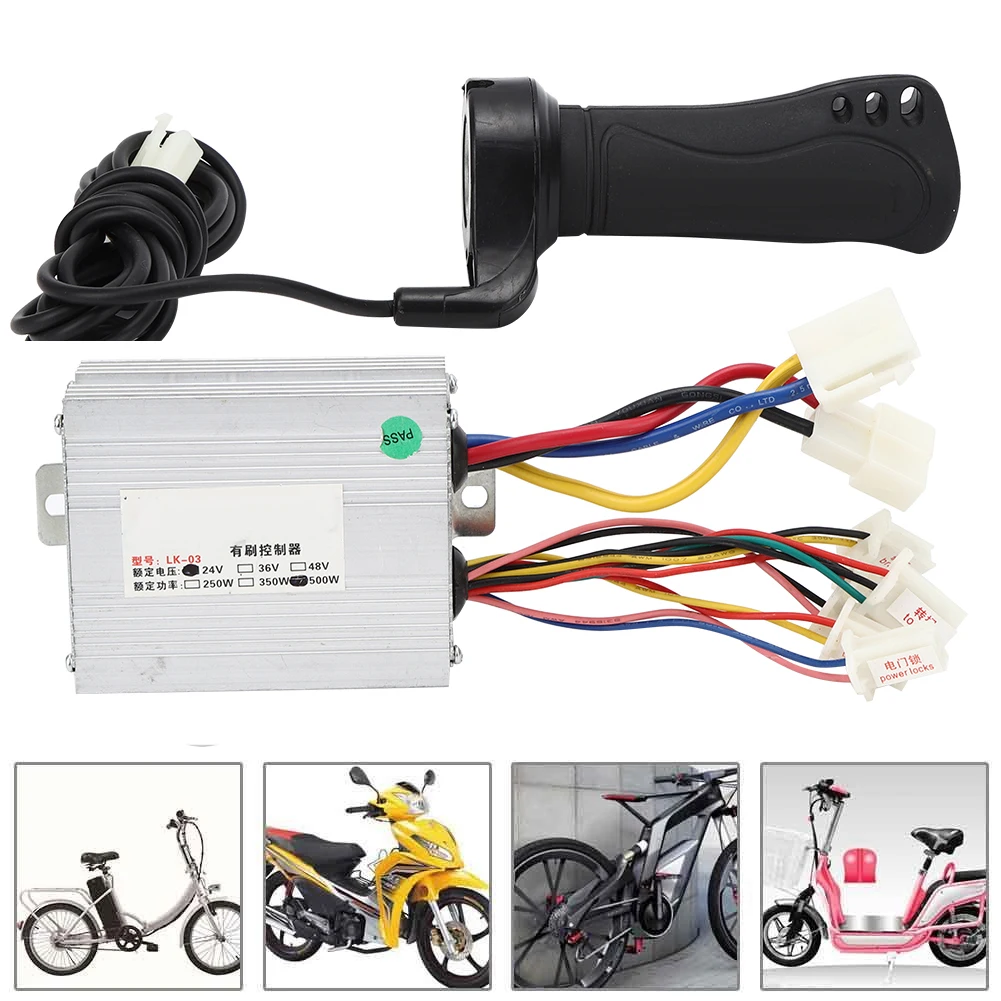24V 500W Electric Bike Brushed Controller Extension Cable Handlebar Electric Bike Accessories Electric Bike Brushed Controller
24V 500W Electric Bike Brushed Controller Extension Cable Handlebar Electric Bike Accessories Electric Bike Brushed Controller