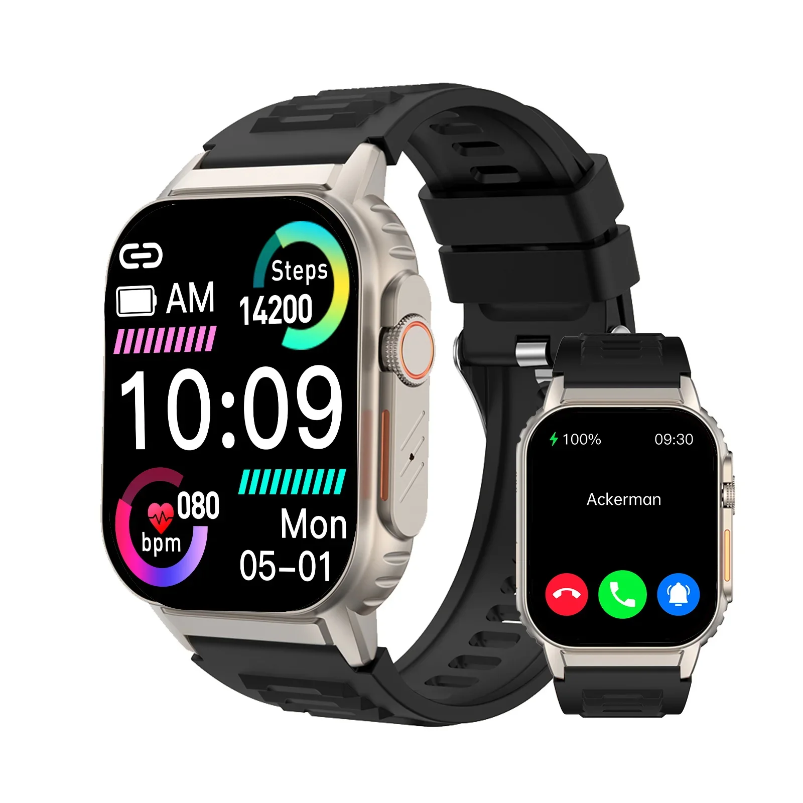 Smart Watch(Answer/Make Call), 2.01" Smartwatch Men Women, 100+ Sport Modes Fitness Tracker, Heart Rate Sleep Monitor
Smart Watch(Answer/Make Call), 2.01" Smartwatch Men Women, 100+ Sport Modes Fitness Tracker, Heart Rate Sleep Monitor