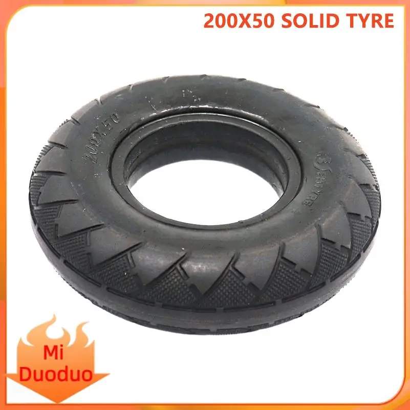 200X50 8-Inch Solid Rubber Tire, Perfect Replacement Accessory for Electric Scooter Models
200X50 8-Inch Solid Rubber Tire, Perfect Replacement Accessory for Electric Scooter Models
