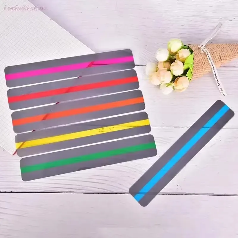 6Pcs Guided Reading Strips Highlight Colored Overlays Colorful Bookmark Reading Tracking Rulers For Dyslexics
6Pcs Guided Reading Strips Highlight Colored Overlays Colorful Bookmark Reading Tracking Rulers For Dyslexics