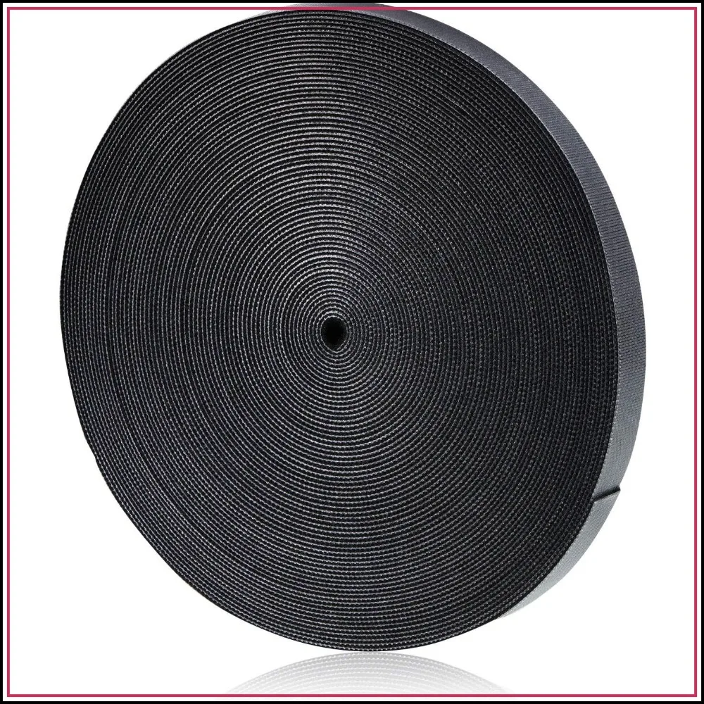 3/4" x 90ft Reusable Hook and Loop Cable Ties - Double Sided Nylon Fastening Tape for Wire Management, Black
3/4" x 90ft Reusable Hook and Loop Cable Ties - Double Sided Nylon Fastening Tape for Wire Management, Black