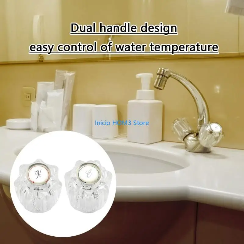 A5YD 2Pieces Multipurpose Campers Shower Faucet Handle Accessory with Knobs
A5YD 2Pieces Multipurpose Campers Shower Faucet Handle Accessory with Knobs