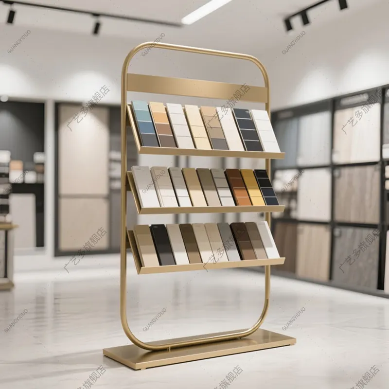 Gold plate rack Tile display rack Wood floor Sample Marble shelf Stone rack Cabinet door shelf
Gold plate rack Tile display rack Wood floor Sample Marble shelf Stone rack Cabinet door shelf
