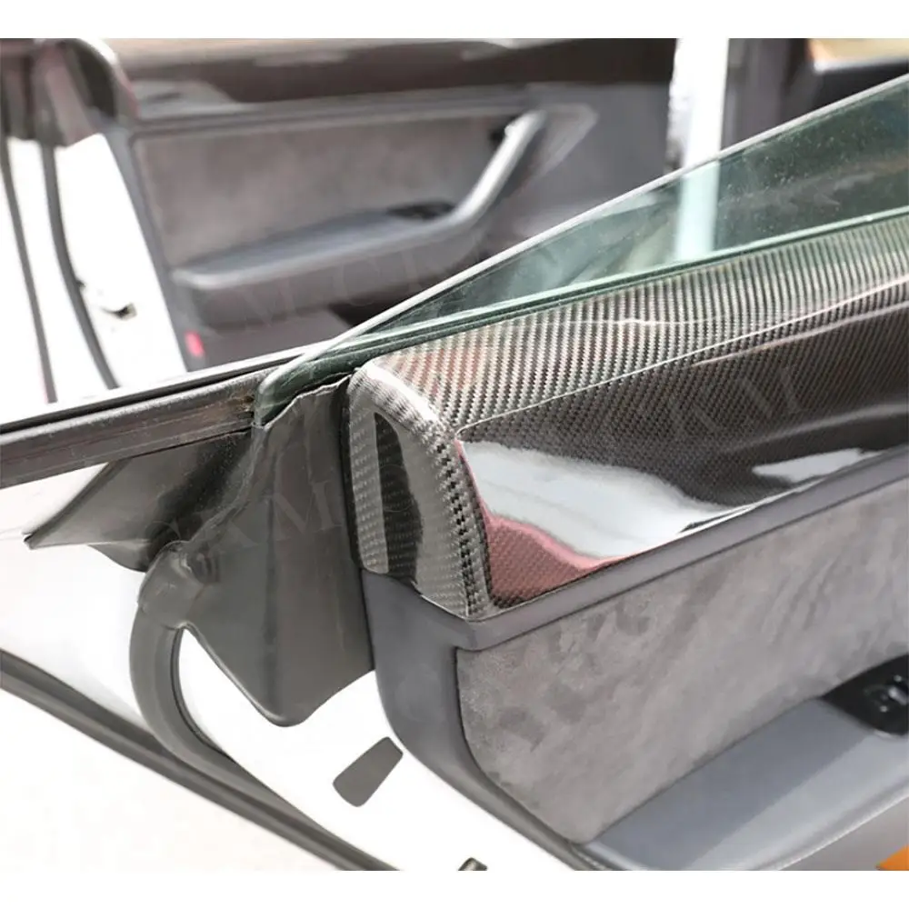 Dry Carbon Fiber Dashboard Door Trim for Tesla Model Y & Model 3 Real Carbon Fiber Interior Dash Decor Panel Sticker
Dry Carbon Fiber Dashboard Door Trim for Tesla Model Y & Model 3 Real Carbon Fiber Interior Dash Decor Panel Sticker