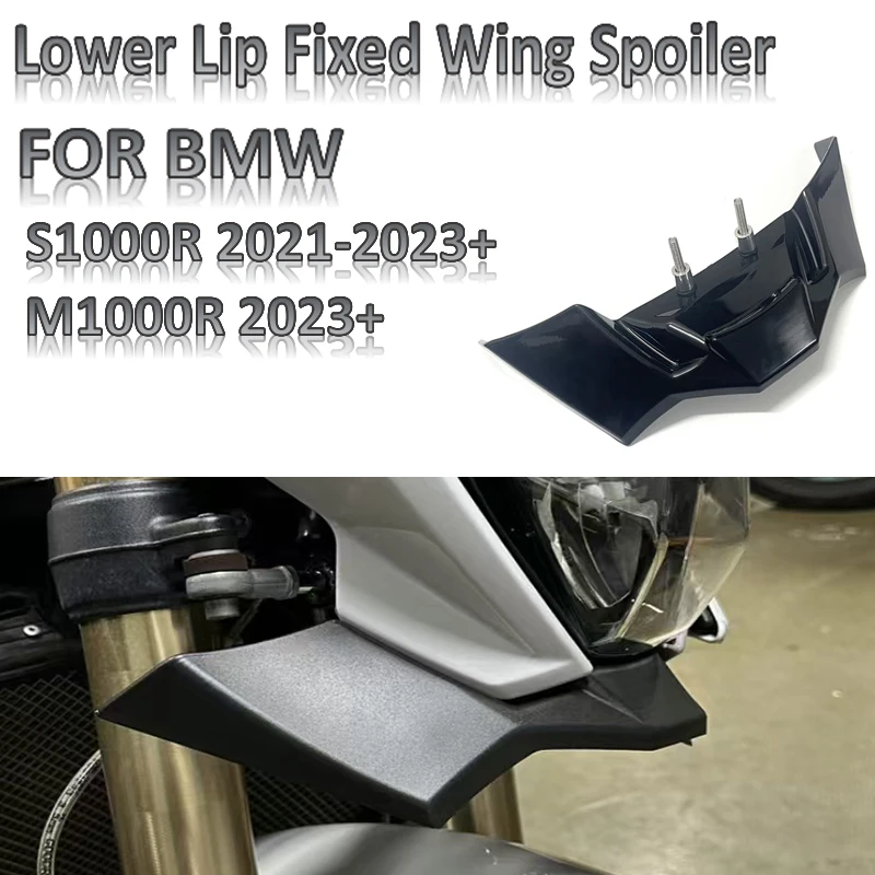Nose deflector Lower lip fixed wing spoiler fitting for BMW S1000R S 1000 R 2021 2022 2023 2024
Nose deflector Lower lip fixed wing spoiler fitting for BMW S1000R S 1000 R 2021 2022 2023 2024
