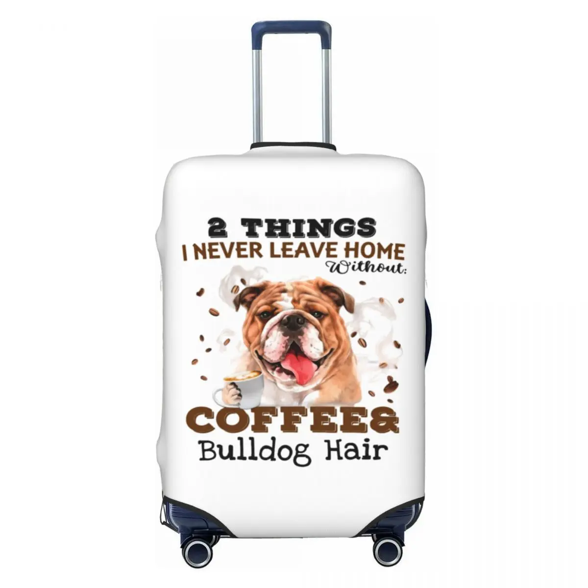 Custom Funny Coffee And Bulldog Quotes Luggage Cover Fashion Suitcase Protector Covers Suit For 18-32 inch 
Custom Funny Coffee And Bulldog Quotes Luggage Cover Fashion Suitcase Protector Covers Suit For 18-32 inch