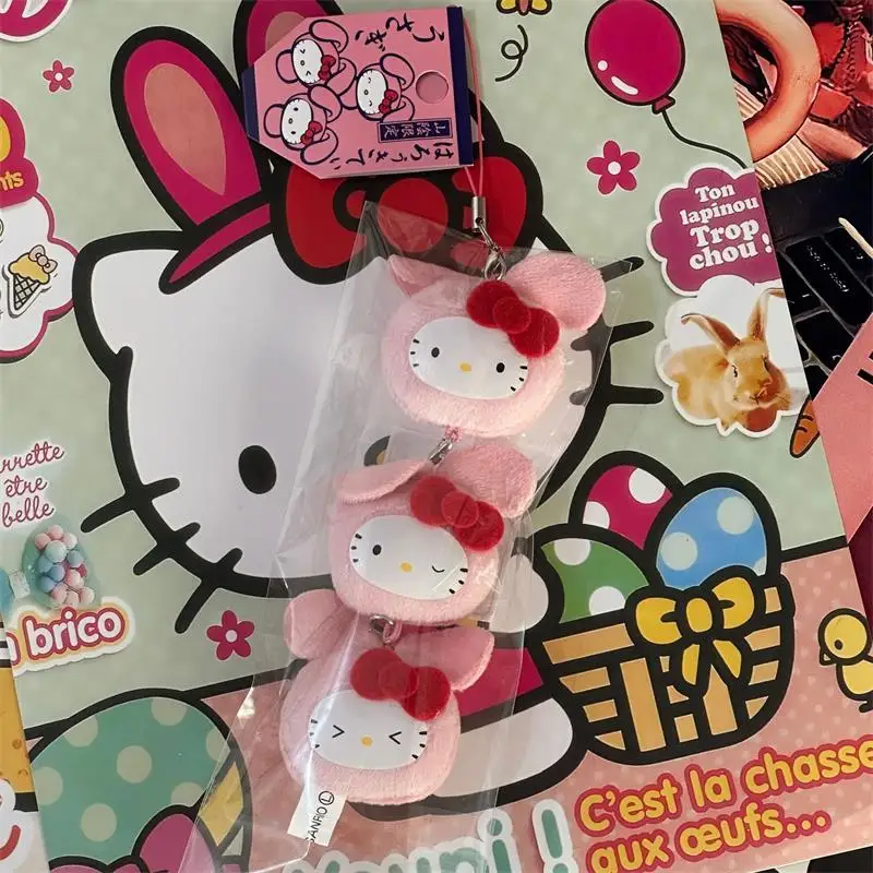 Милая плюшевая кукла Hello Kitty, мягкая игрушка, брелок, подвеска, милая сумка KT Cat, украшения, тряпичная кукла, девчачий подарок
Милая плюшевая кукла Hello Kitty, мягкая игрушка, брелок, подвеска, милая сумка KT Cat, украшения, тряпичная кукла, девчачий подарок