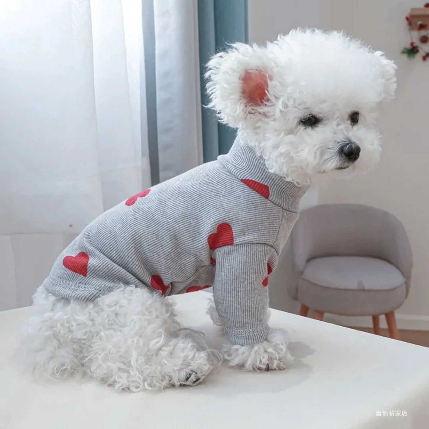 Dog Puppy Clothes Shirt Fit Small Dog Pet Cat All seasons Love printed Valentine's Day bottom shirt
Dog Puppy Clothes Shirt Fit Small Dog Pet Cat All seasons Love printed Valentine's Day bottom shirt