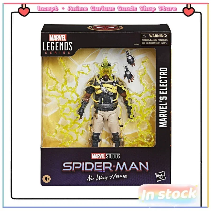 In Stock Hasbro Marvel Legends Series Electro Spider-Man Villains 6-Inch Articulated Action Figure Birthday Collectible Gift
In Stock Hasbro Marvel Legends Series Electro Spider-Man Villains 6-Inch Articulated Action Figure Birthday Collectible Gift