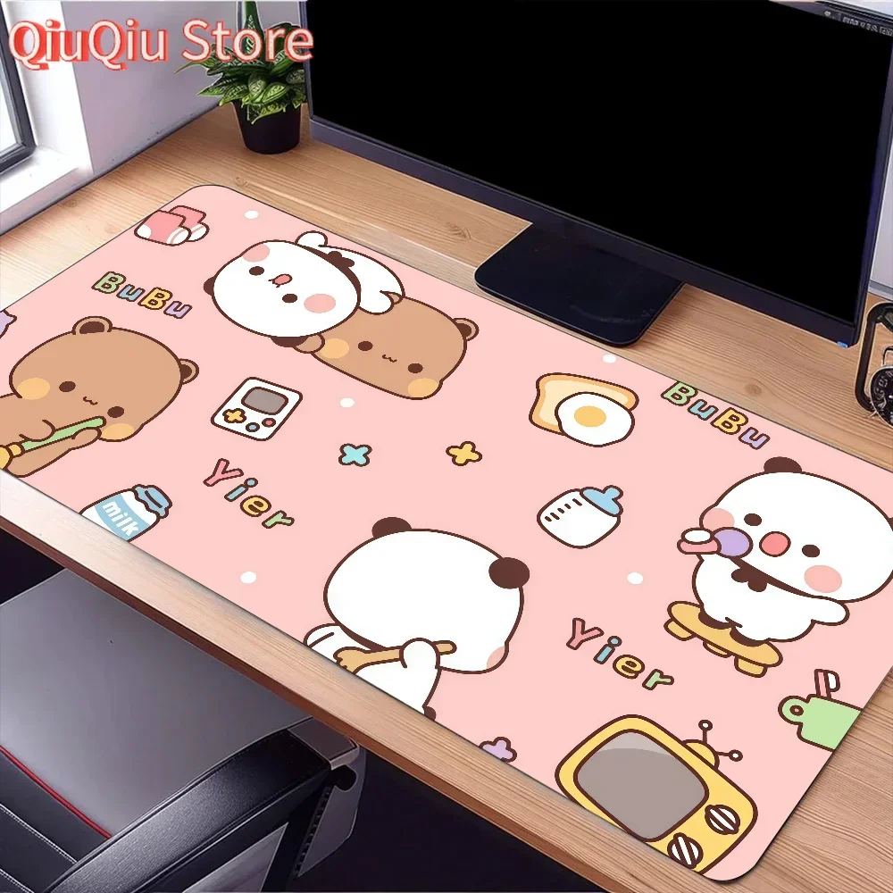 Милый коврик для мыши с героями мультфильмов Bubu и dudu, большой настольный коврик для клавиатуры, эргономичный офисный резиновый ПК, нескользящий, с защитой от мелочи, для дома, на заказ
Милый коврик для мыши с героями мультфильмов Bubu и dudu, большой настольный коврик для клавиатуры, эргономичный офисный резиновый ПК, нескользящий, с защитой от мелочи, для дома, на заказ