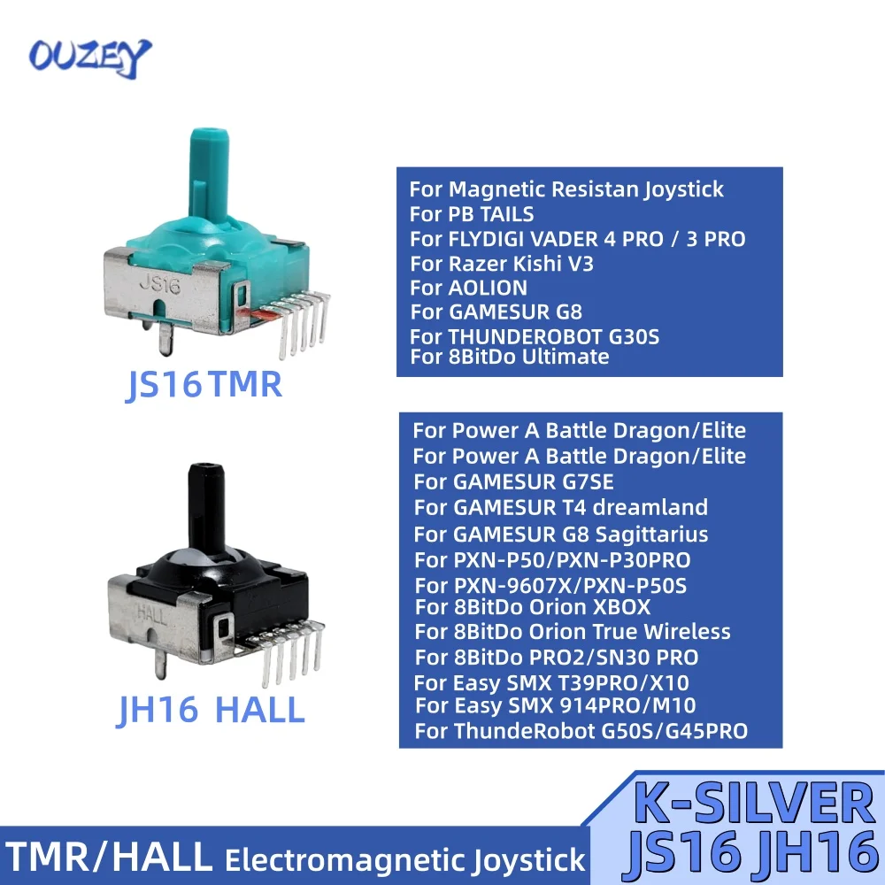 2PCS TMR Electromagnetic Joystick For Gamesir G8/ FLYDIGI VADER 3 PRO TMR Joystick 3D Analog ThumbStick Rocker JS16
2PCS TMR Electromagnetic Joystick For Gamesir G8/ FLYDIGI VADER 3 PRO TMR Joystick 3D Analog ThumbStick Rocker JS16