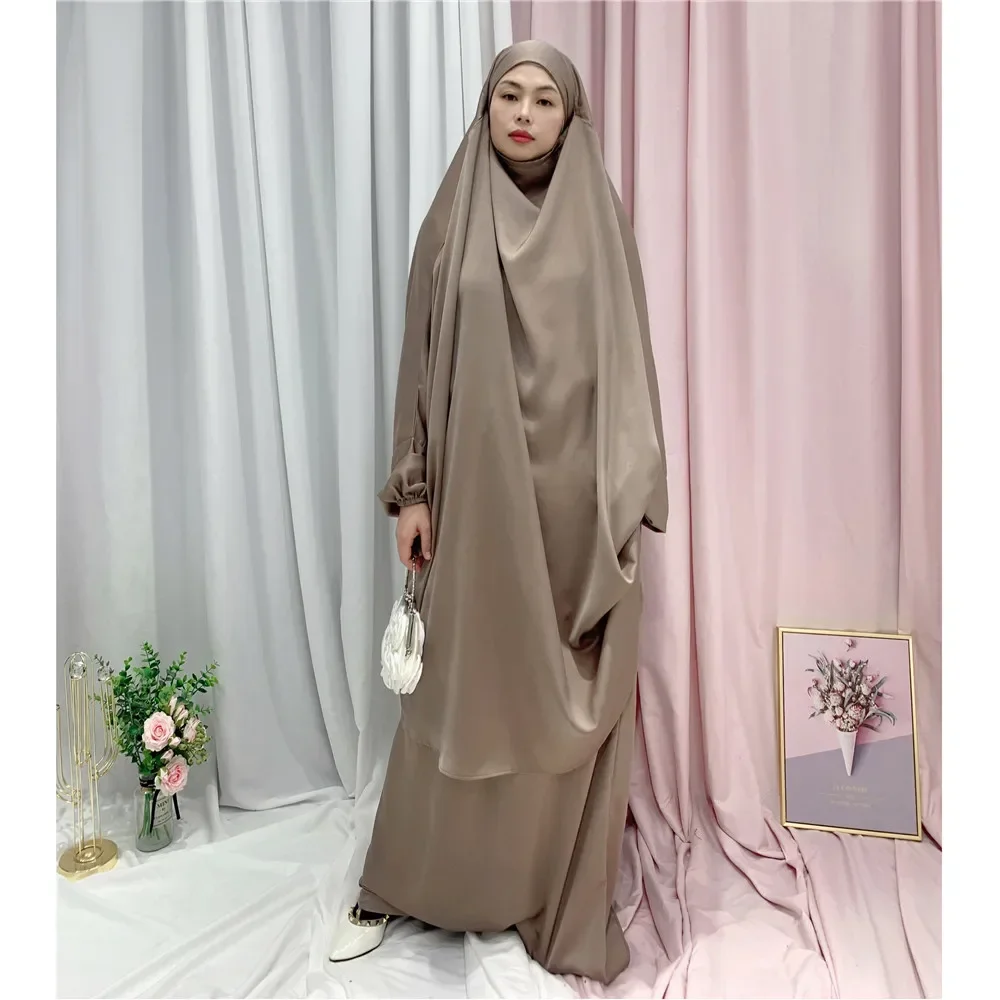 Eid Muslim Women Hijab Dress Prayer Garment Robe Abaya Hooded Long Khimar Ramadan Gown Abayas Skirt Sets Islamic Clothes Niqab
Eid Muslim Women Hijab Dress Prayer Garment Robe Abaya Hooded Long Khimar Ramadan Gown Abayas Skirt Sets Islamic Clothes Niqab