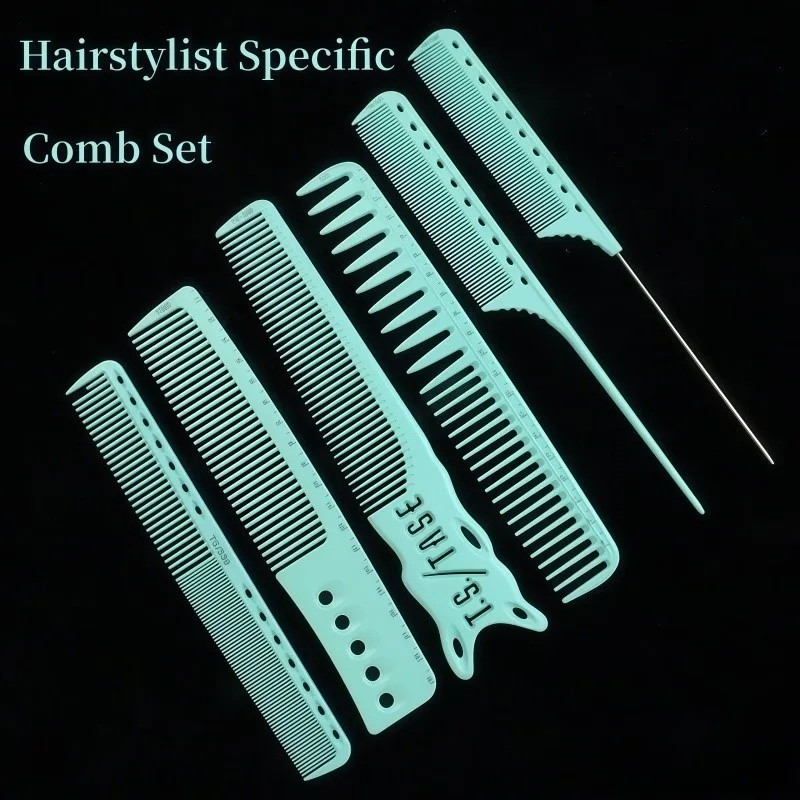 Complete Set Green Comb With Scale BarberShopHair Cutting Comb Hairdresser Dedicated Haircut Hairbrush Hair Salon Styling ToolsY
Complete Set Green Comb With Scale BarberShopHair Cutting Comb Hairdresser Dedicated Haircut Hairbrush Hair Salon Styling ToolsY