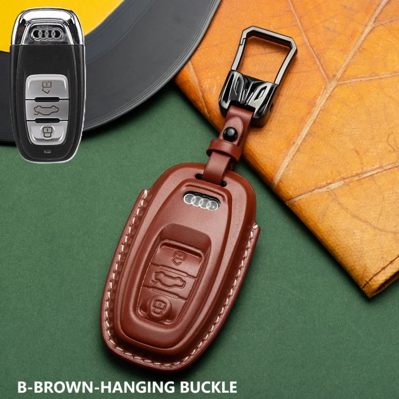 Car Key protection Suitable For Audi Q3 Q5 Q7 A1 A3 A4 A5 A6 A7 A8 Luxury-Quality Leather. key case accessories
Car Key protection Suitable For Audi Q3 Q5 Q7 A1 A3 A4 A5 A6 A7 A8 Luxury-Quality Leather. key case accessories