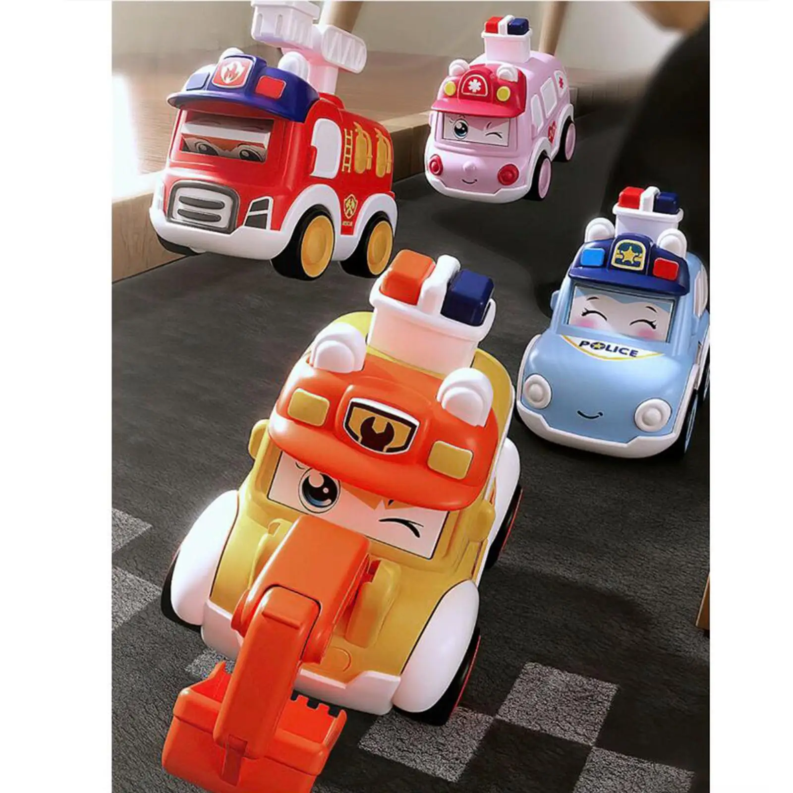 Inertia Push and Go Car Cartoon Vehicle Toy ABS Miniature Cars for Kids Educational Boys Girls Gift
Inertia Push and Go Car Cartoon Vehicle Toy ABS Miniature Cars for Kids Educational Boys Girls Gift