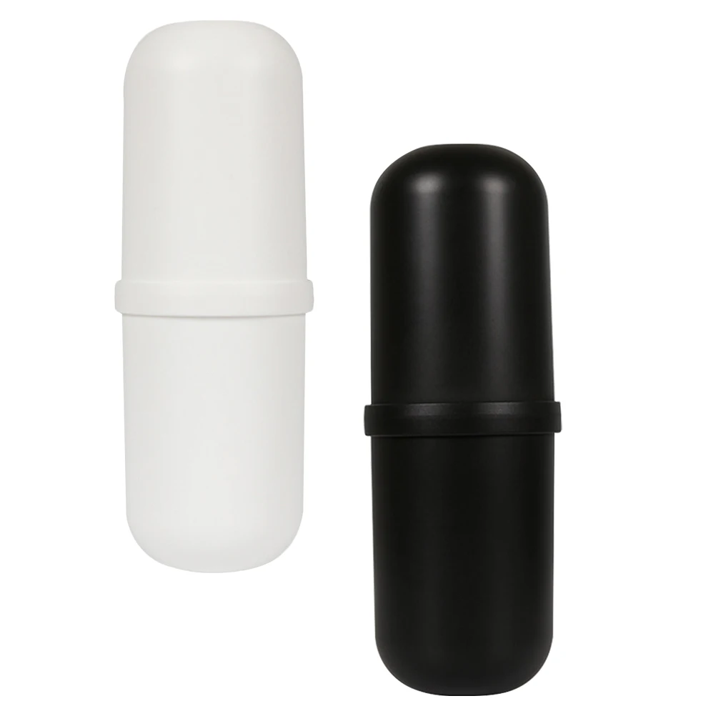2Pcs Toothbrush Holders Food Grade Plastic Reusable Storage Box Cover Easy Travel Wash Cups Bottles Oral Care Containers
2Pcs Toothbrush Holders Food Grade Plastic Reusable Storage Box Cover Easy Travel Wash Cups Bottles Oral Care Containers