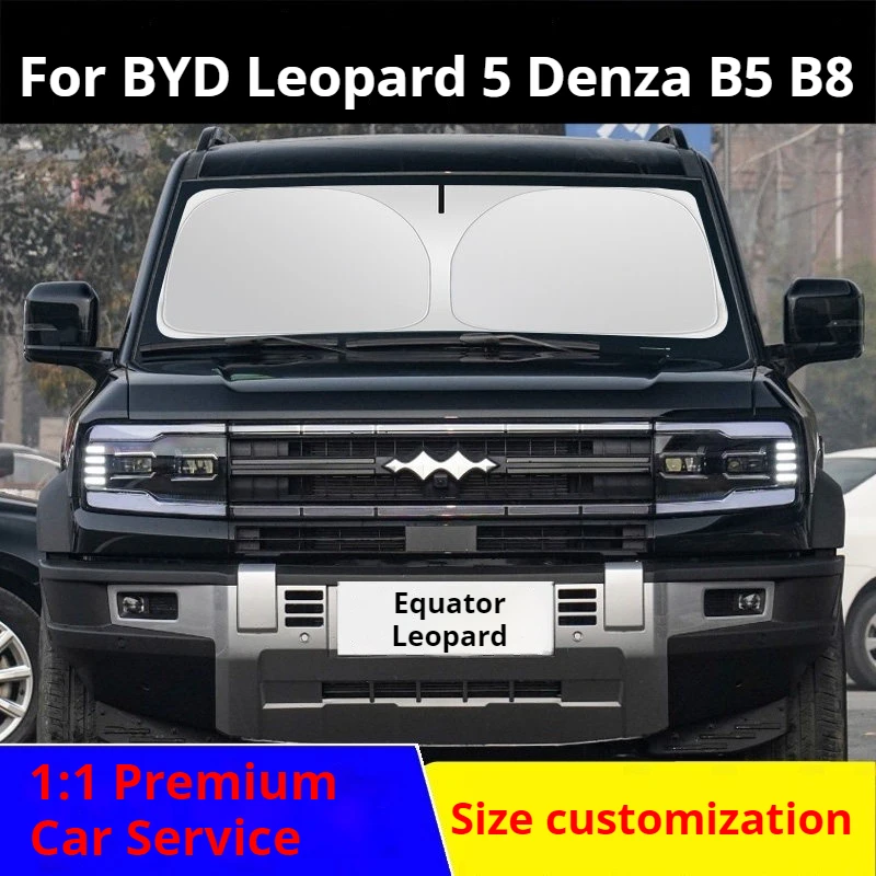 For BYD Leopard 5 8 Denza B5 B8 TI7 TI3 Fangchengbao Car Sunshade Umbrella Sun Protection Heat Insulation Sun Visor Curtain
For BYD Leopard 5 8 Denza B5 B8 TI7 TI3 Fangchengbao Car Sunshade Umbrella Sun Protection Heat Insulation Sun Visor Curtain