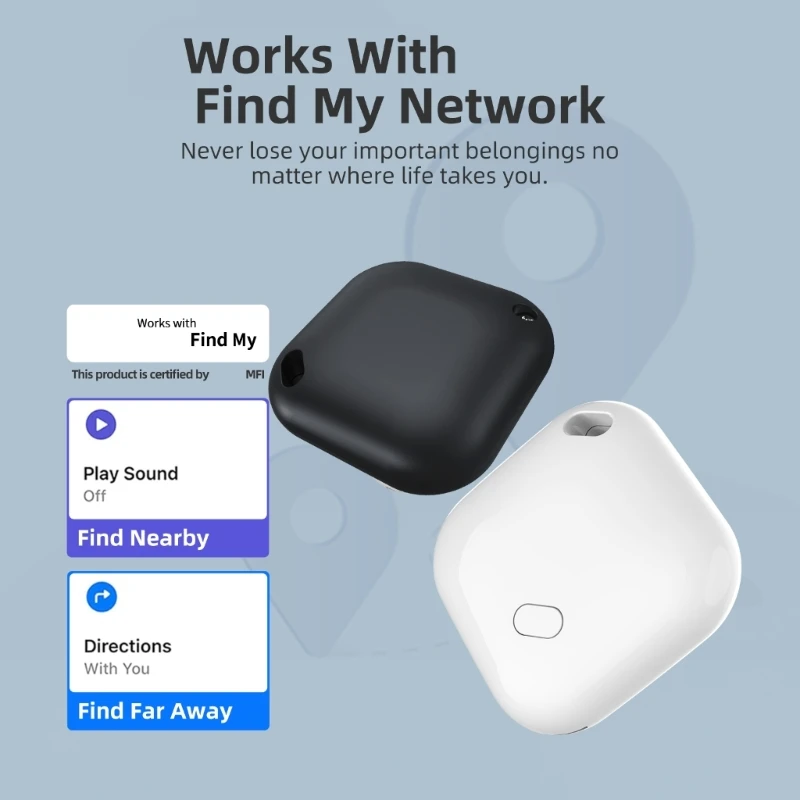 Item Reminder Device for Wallet Bag and Luggage, ABS Shell Hanging Accessory with Button for Routine Daily Carry Use K1KF
Item Reminder Device for Wallet Bag and Luggage, ABS Shell Hanging Accessory with Button for Routine Daily Carry Use K1KF