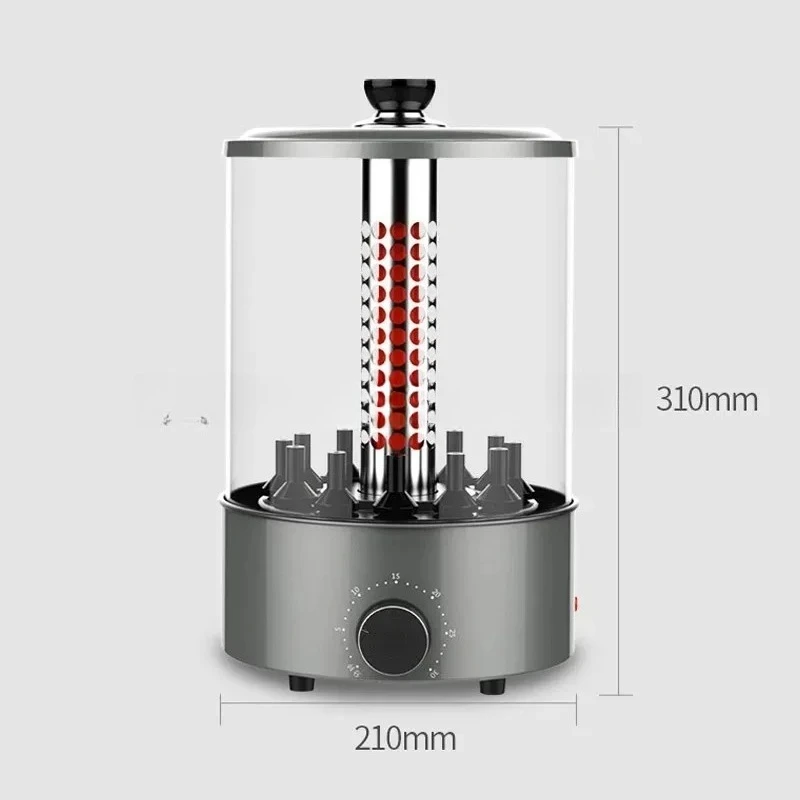 Suitable for home barbecue, vertical barbecue, rotating smokeless
Suitable for home barbecue, vertical barbecue, rotating smokeless