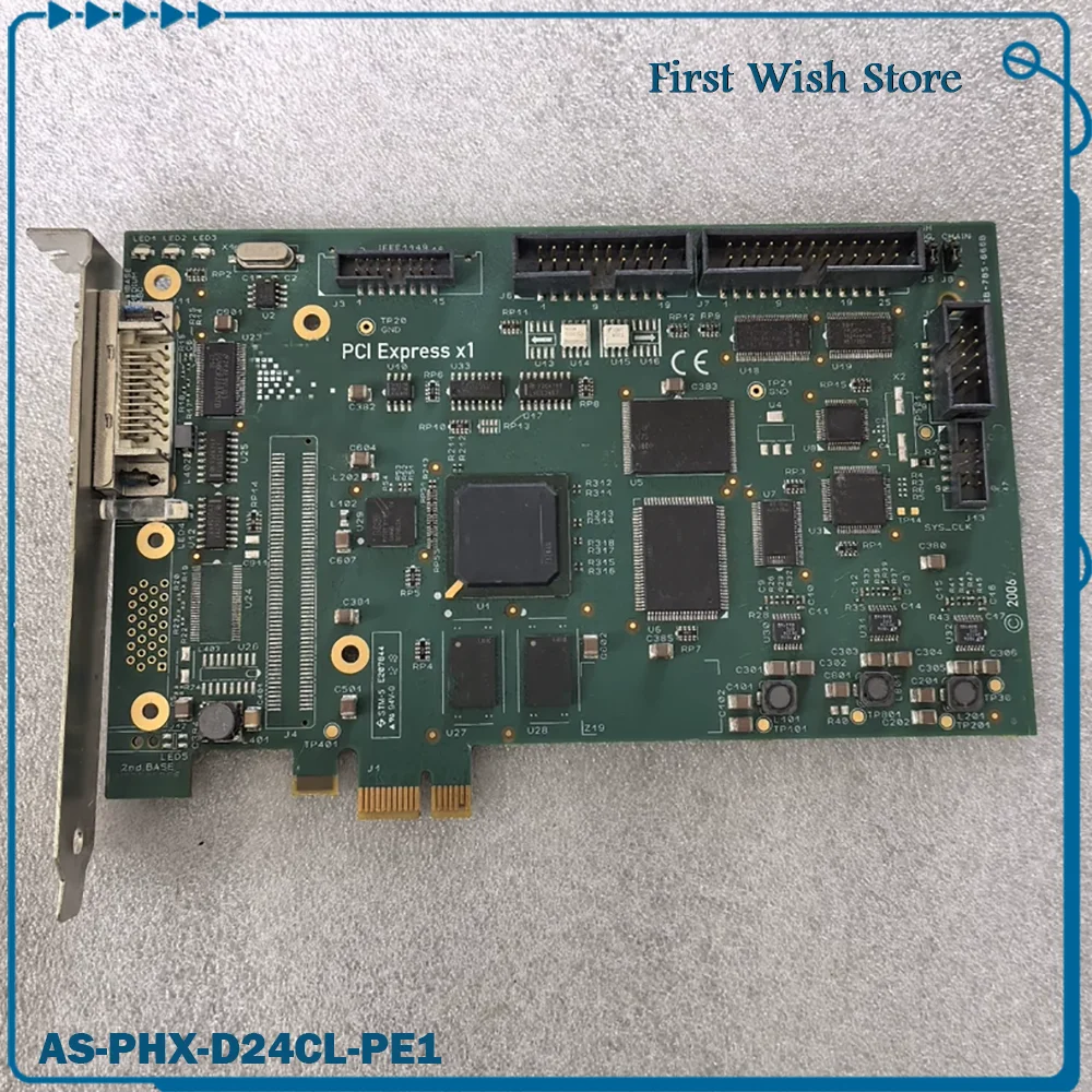 The acquisition card AS-PHX-D24CL-PE1
The acquisition card AS-PHX-D24CL-PE1