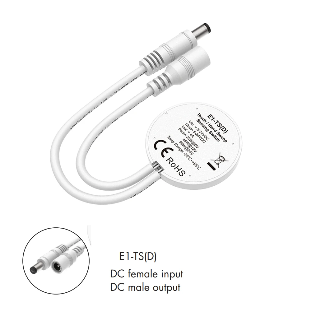 CENFAYA Dimmable Switch 5V 12V 24V 4A Penetrable Wooden Touch Switch Hand Sweep Sensor Dimmer LED Light Controlle Paste Anywhere
CENFAYA Dimmable Switch 5V 12V 24V 4A Penetrable Wooden Touch Switch Hand Sweep Sensor Dimmer LED Light Controlle Paste Anywhere