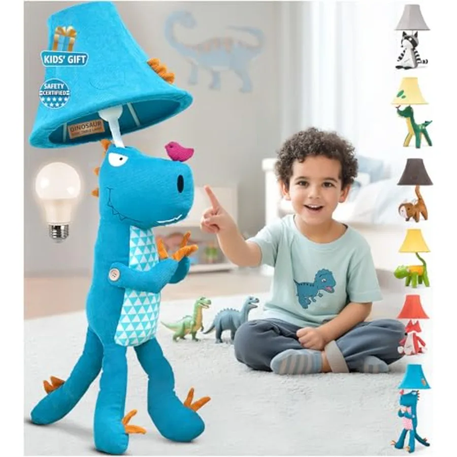 Dinosaur Lamp for Boys Bedroom - 27", Boys Lamp for Room - Cute Christmas Gifts, Birthday Gifts for All Ages: Toddler Girls,,Gr
Dinosaur Lamp for Boys Bedroom - 27", Boys Lamp for Room - Cute Christmas Gifts, Birthday Gifts for All Ages: Toddler Girls,,Gr