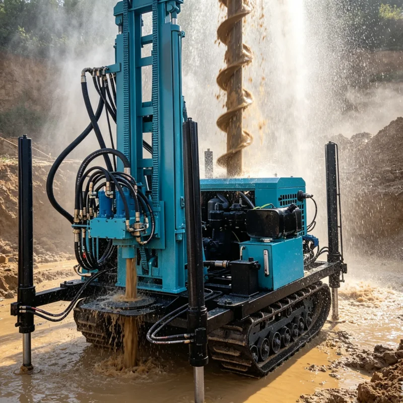 Customized 300M Rotary Rig Wheel Crawler Hot Sale Precise Drilling Water Well Drilling Rig
Customized 300M Rotary Rig Wheel Crawler Hot Sale Precise Drilling Water Well Drilling Rig