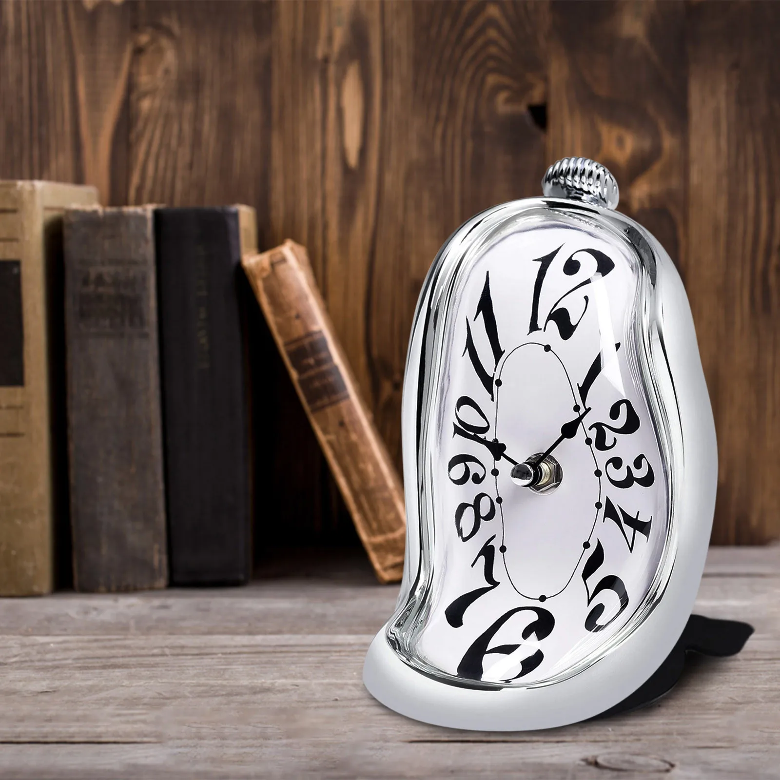 Melting Clock Salvador Dali Style Surrealist Wall Desk Shelf Decor Funny Creative Unique Gift for Home Office Living Room
Melting Clock Salvador Dali Style Surrealist Wall Desk Shelf Decor Funny Creative Unique Gift for Home Office Living Room