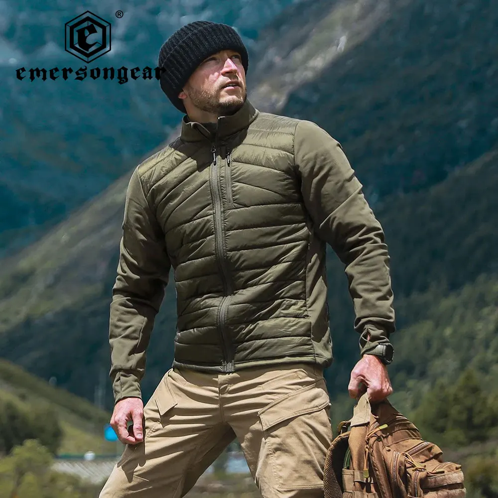 Emersongear Men's Thermal Nylon Mid-layer Jacket for Skiing Hiking Camping Warm Windproof Winter Coat Sports Outdoor Commuter
Emersongear Men's Thermal Nylon Mid-layer Jacket for Skiing Hiking Camping Warm Windproof Winter Coat Sports Outdoor Commuter