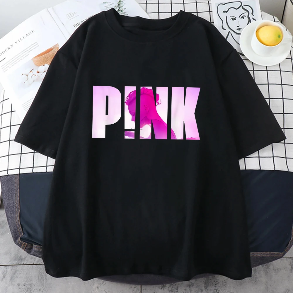 Singer P!nk Pink Summer Casual T shirt 2024 Pure Cotton short sleeve T-shirts Men Women Oversized vintage Tops Unisex clothing
Singer P!nk Pink Summer Casual T shirt 2024 Pure Cotton short sleeve T-shirts Men Women Oversized vintage Tops Unisex clothing