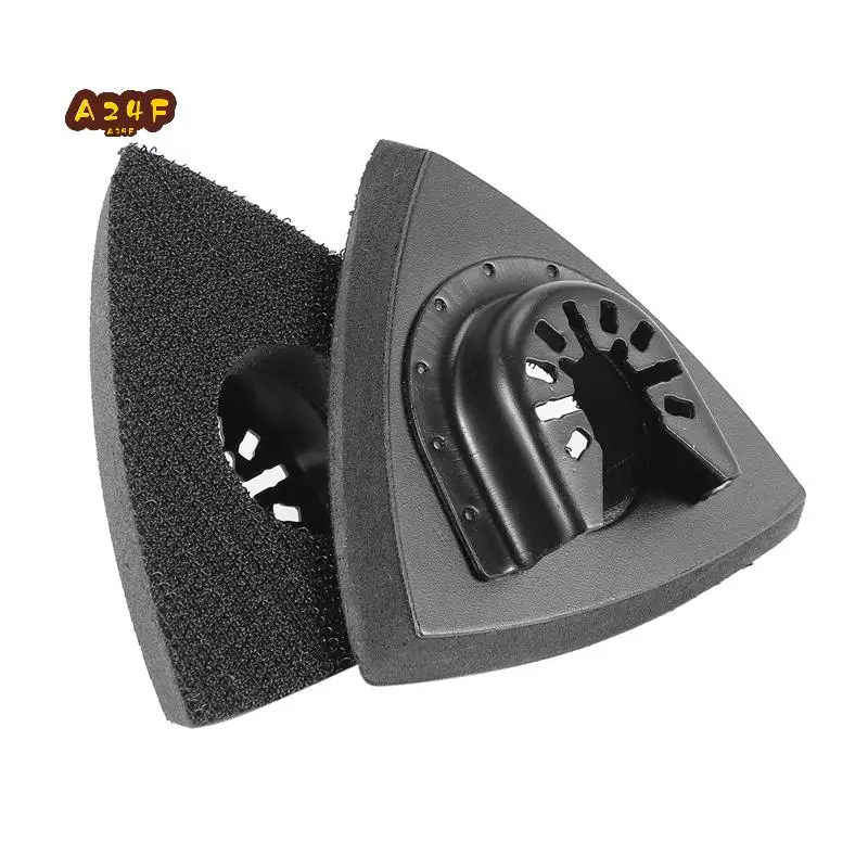 A24F-6 Pcs 3-1/8 Inch Power Oscillating Tool Sanding Pads, 80Mm Triangle Sanding Pads Universal Quick-Release Multitool Pad
A24F-6 Pcs 3-1/8 Inch Power Oscillating Tool Sanding Pads, 80Mm Triangle Sanding Pads Universal Quick-Release Multitool Pad