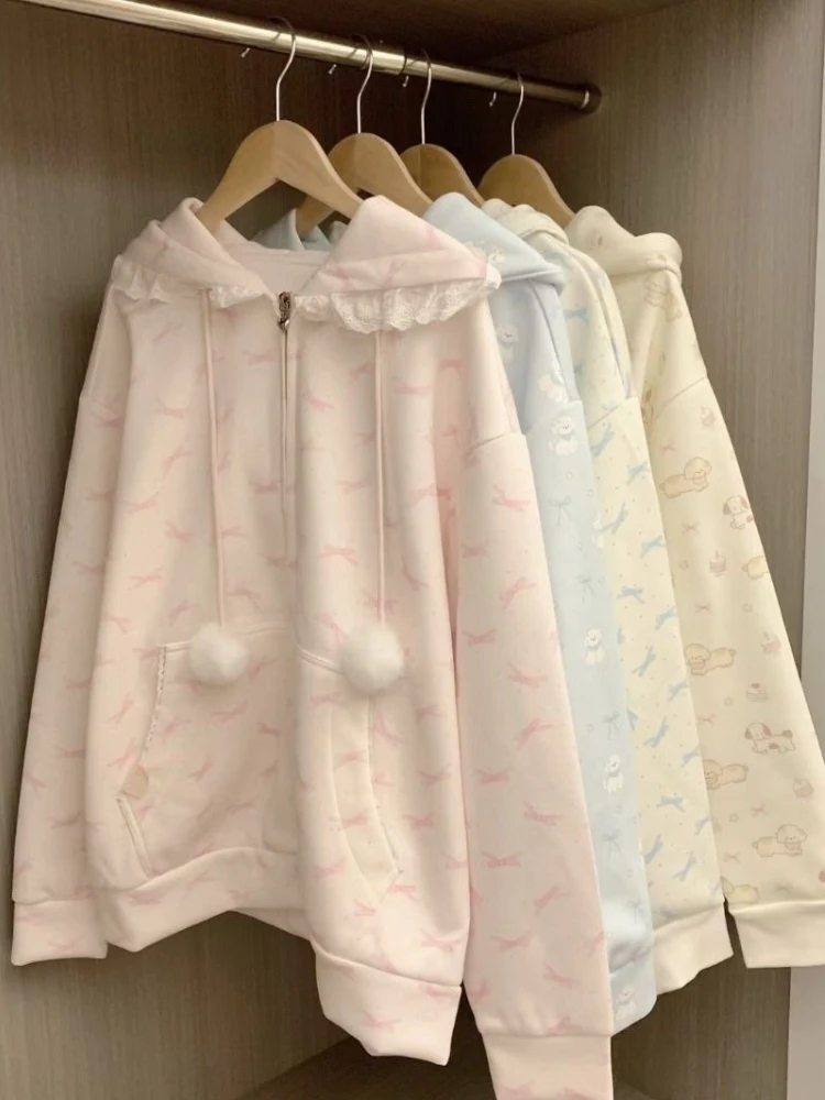 Deeptown Japanese Style Kawaii Hoodies Women Cartoon Harajuku Cutecore Hoodies Sweet Autumn Printing Loose Sweatshirt Aesthetic
Deeptown Japanese Style Kawaii Hoodies Women Cartoon Harajuku Cutecore Hoodies Sweet Autumn Printing Loose Sweatshirt Aesthetic