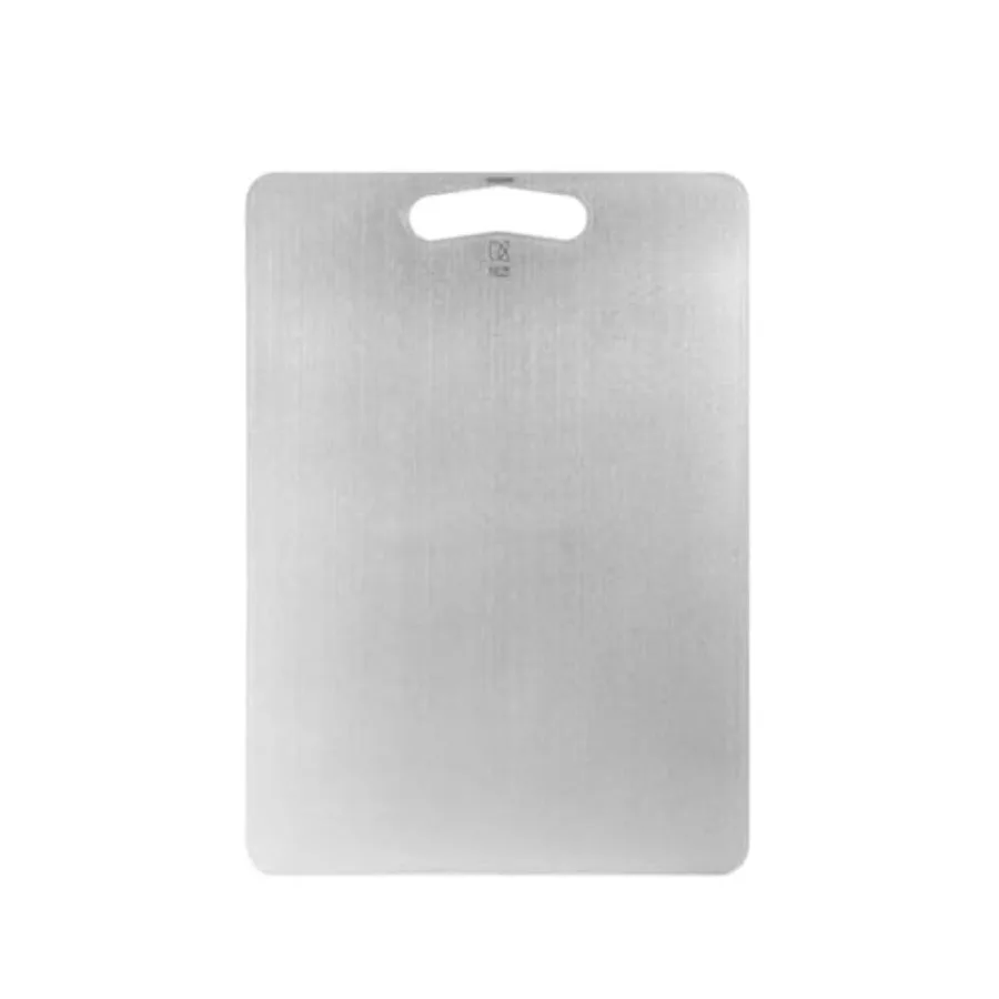 Titanium Elite Cutting Board series Ti8721 Titanium Cutting Board for Kitchen Use Durable Gray with Non-Slip Base and Easy to C
Titanium Elite Cutting Board series Ti8721 Titanium Cutting Board for Kitchen Use Durable Gray with Non-Slip Base and Easy to C