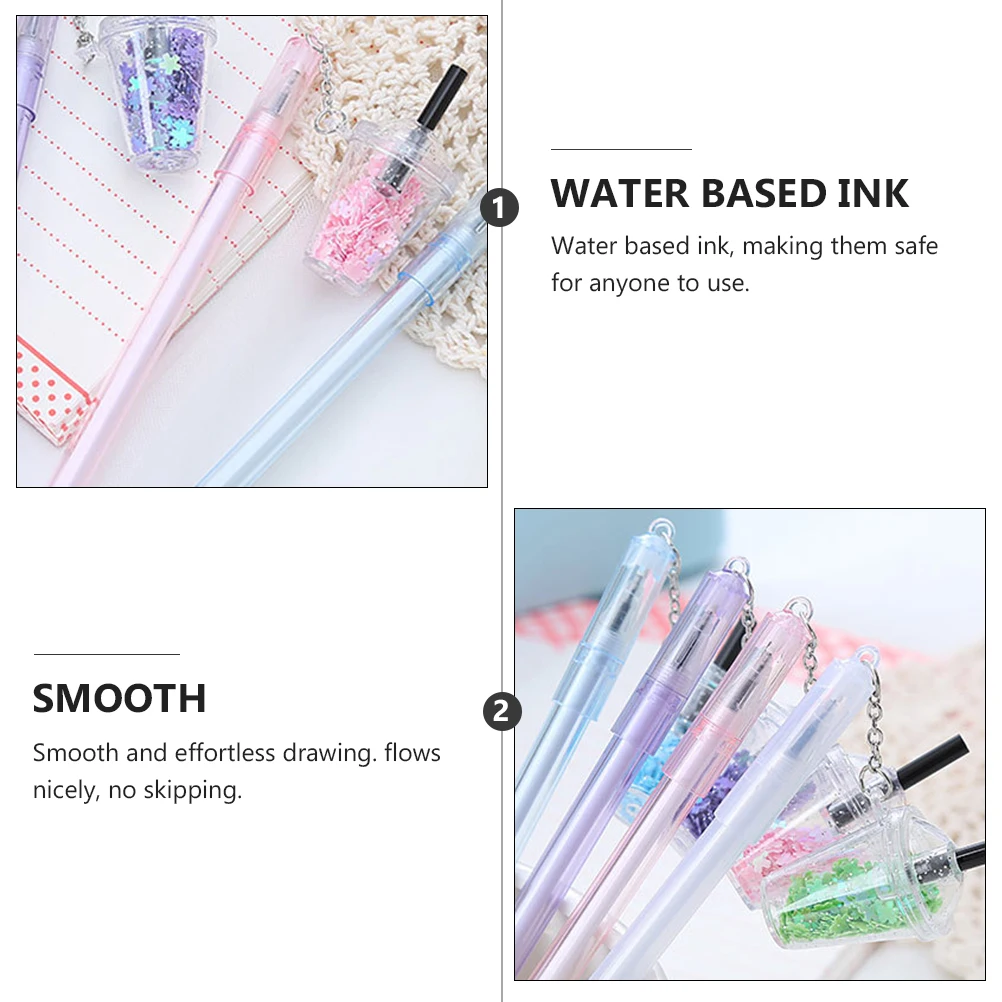 Cute Glitter Pendant Gel Pen 10Pcs Creative Neutral Pen Set For School Office Stationery Random Style Roller Pen With Pendant
Cute Glitter Pendant Gel Pen 10Pcs Creative Neutral Pen Set For School Office Stationery Random Style Roller Pen With Pendant