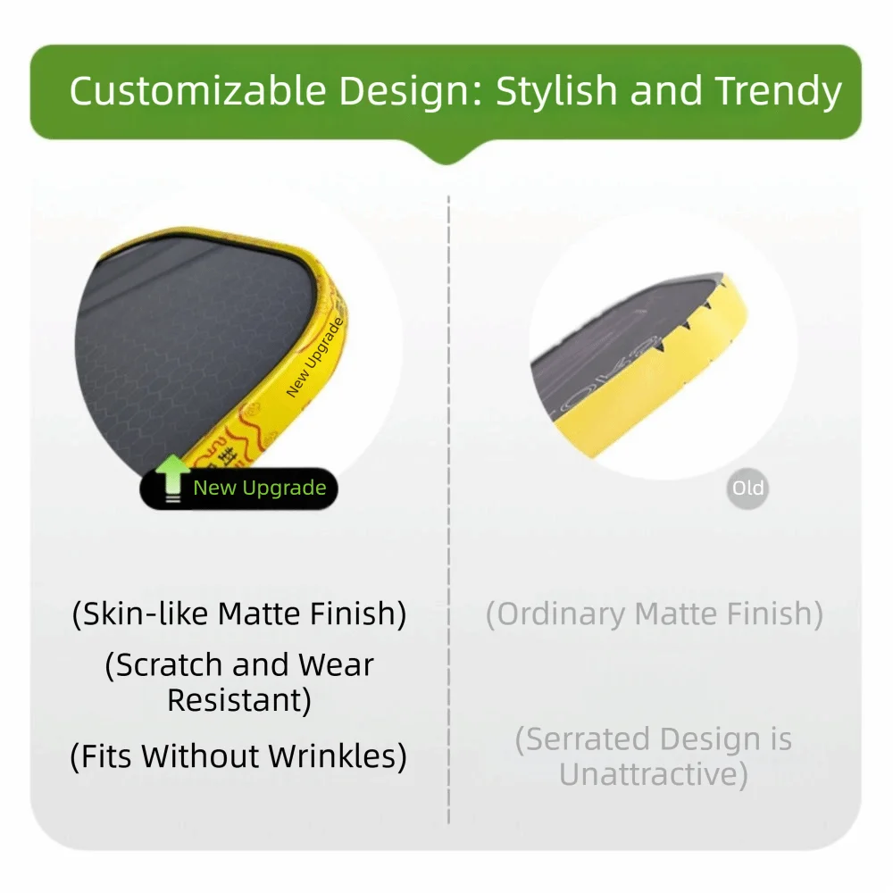 For 16mm rackets Seal Release Pickleball Racket Edge Sticker Durable Shock Absorption Pickleball Racket Frame Protective Tape