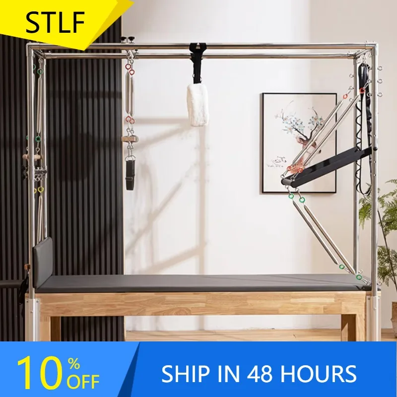 YTYIN Multifunctional Reformer Wood Yoga Training Equipment Pilates Bed Combo Reformer Machine
YTYIN Multifunctional Reformer Wood Yoga Training Equipment Pilates Bed Combo Reformer Machine