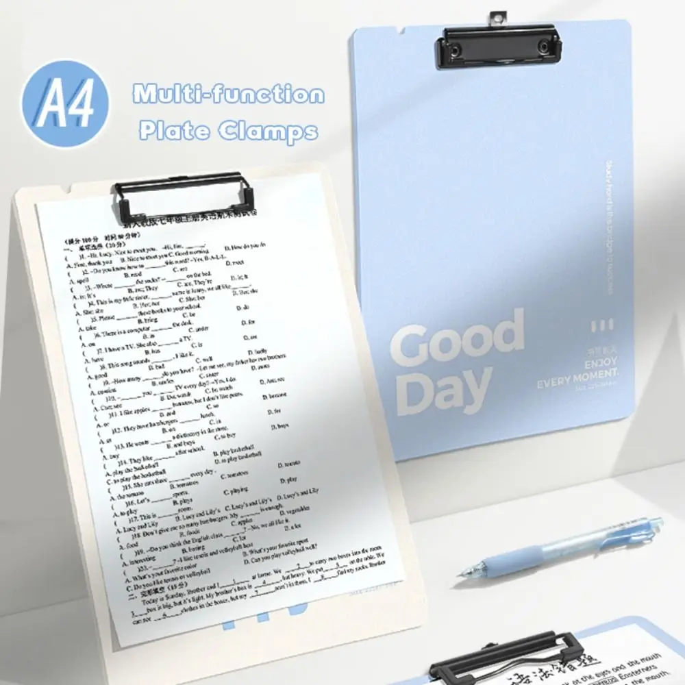 New Plastic A4 File Folder Thickened Hangable Storage Writing Clipboard Writing Splint Office School
New Plastic A4 File Folder Thickened Hangable Storage Writing Clipboard Writing Splint Office School