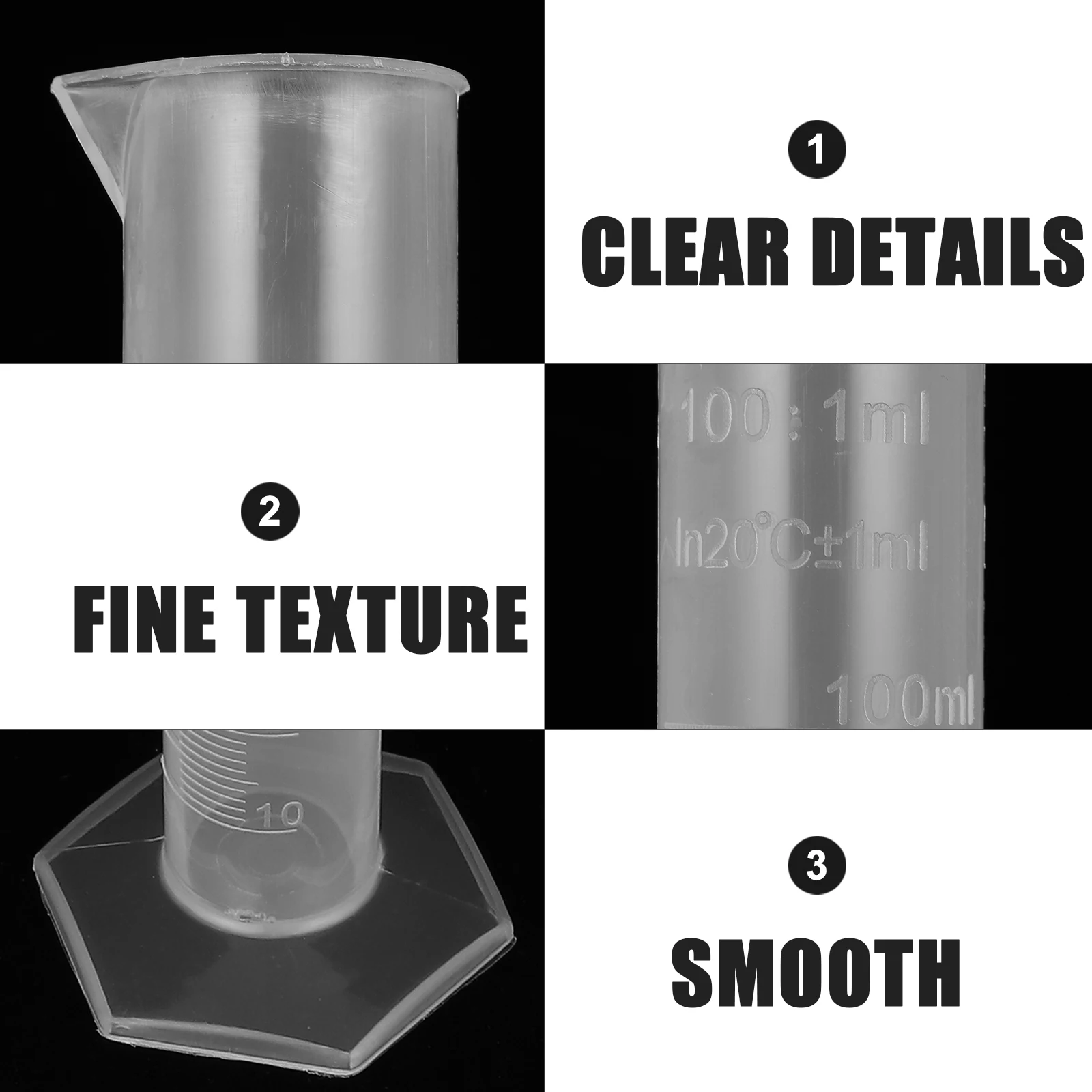 Measuring Cylinder Dropper Set Plastic Graduated Cylinders Chemistry Equipment Kit
Measuring Cylinder Dropper Set Plastic Graduated Cylinders Chemistry Equipment Kit