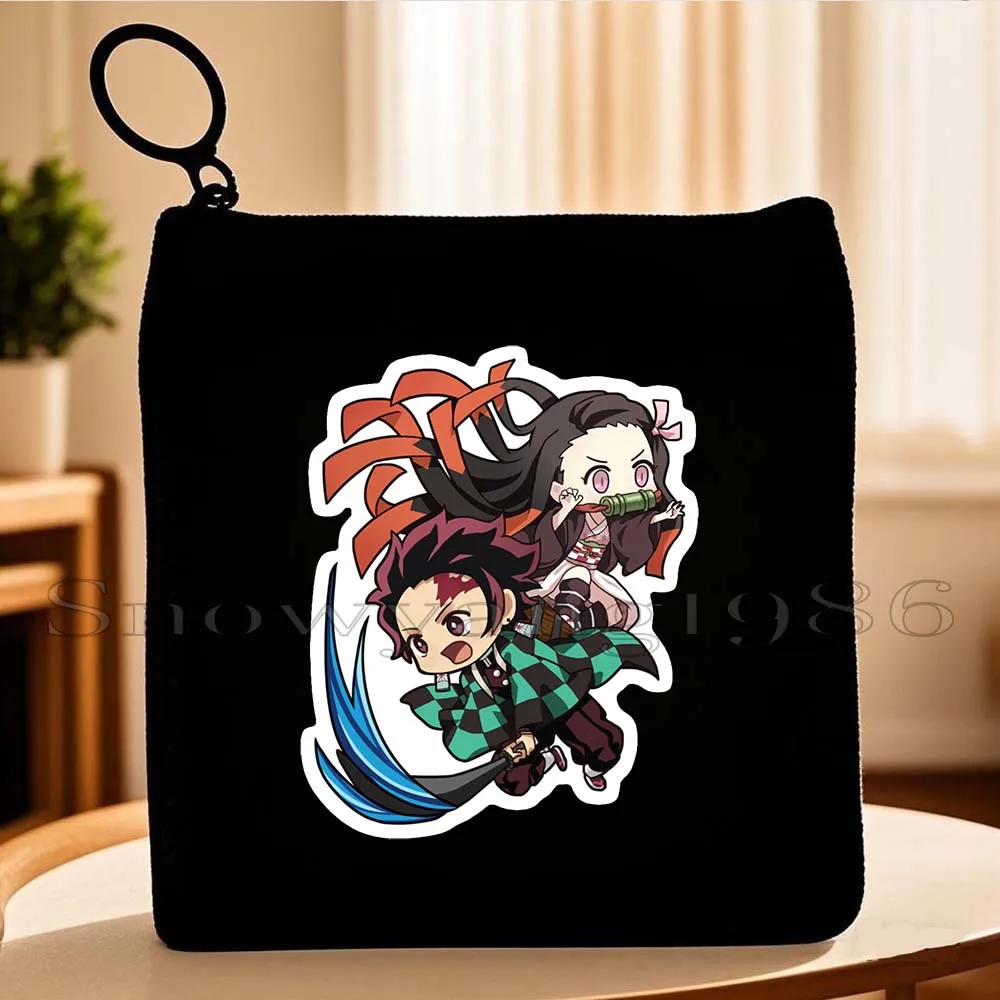 Cute Chibi Demon Slayer Character Anime Kimetsu Tanjiro NezukoChan Sakura Tomioka Canvas Coin Purse Key Case Bag Wallet Pouch
Cute Chibi Demon Slayer Character Anime Kimetsu Tanjiro NezukoChan Sakura Tomioka Canvas Coin Purse Key Case Bag Wallet Pouch