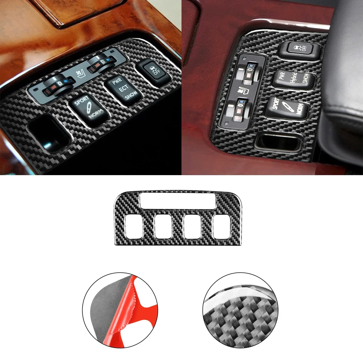 Для Lexus GS 2006-2011 панель управления автомобильным сиденьем декоративная наклейка отделка углеродное волокно интерьерный аксессуар автомобиль
Для Lexus GS 2006-2011 панель управления автомобильным сиденьем декоративная наклейка отделка углеродное волокно интерьерный аксессуар автомобиль