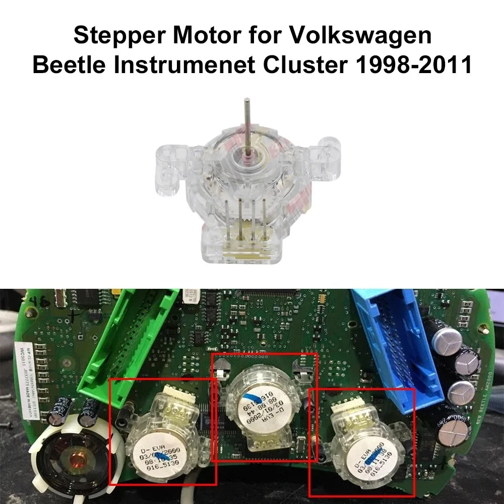 Шаговый двигатель для Volkswagen Beetle, комплектация приборов 1998-2011 гг.
Шаговый двигатель для Volkswagen Beetle, комплектация приборов 1998-2011 гг.