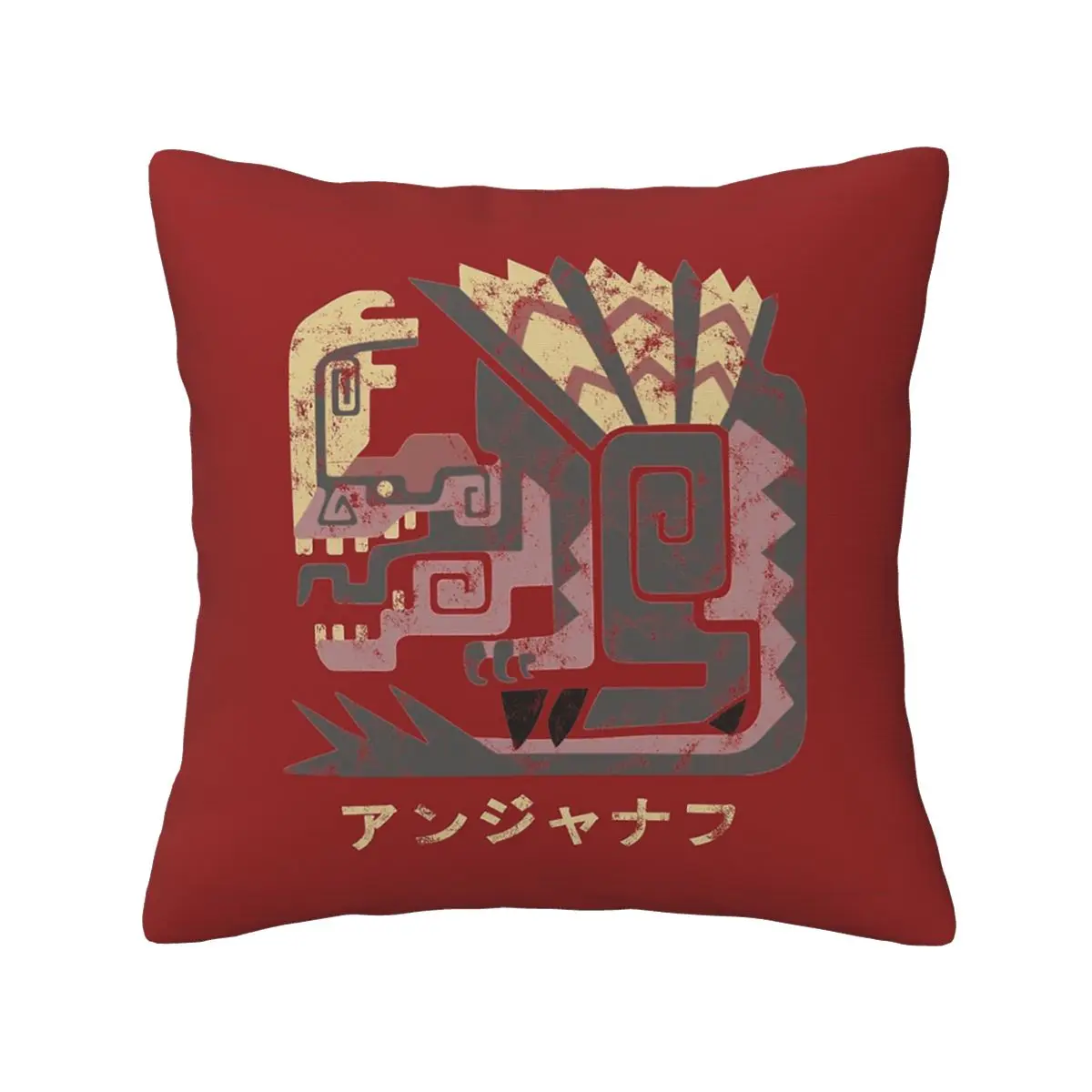 Monster Hunter World Anjanath Icon Kanji Soft Cushion Cover Decorative Throw Pillow Case Cover for Home Double-sided Printing
Monster Hunter World Anjanath Icon Kanji Soft Cushion Cover Decorative Throw Pillow Case Cover for Home Double-sided Printing