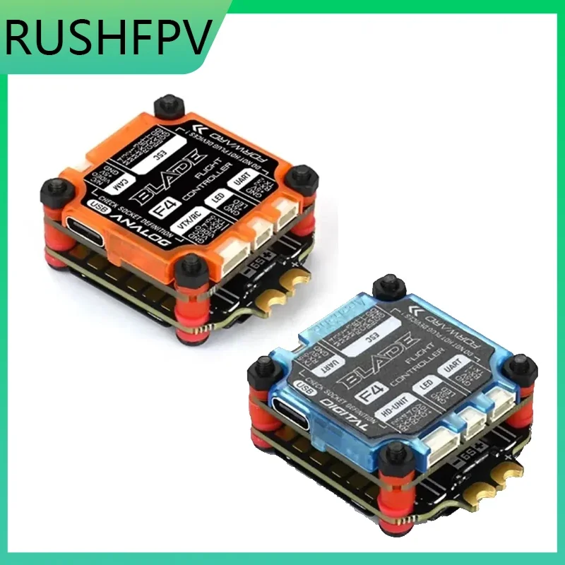 Контроллер полета RUSHFPV RUSH BLADE F405 Stack F405 с 50A Sport F4 ESC 128K для RC FPV Freestyle Drone
Контроллер полета RUSHFPV RUSH BLADE F405 Stack F405 с 50A Sport F4 ESC 128K для RC FPV Freestyle Drone