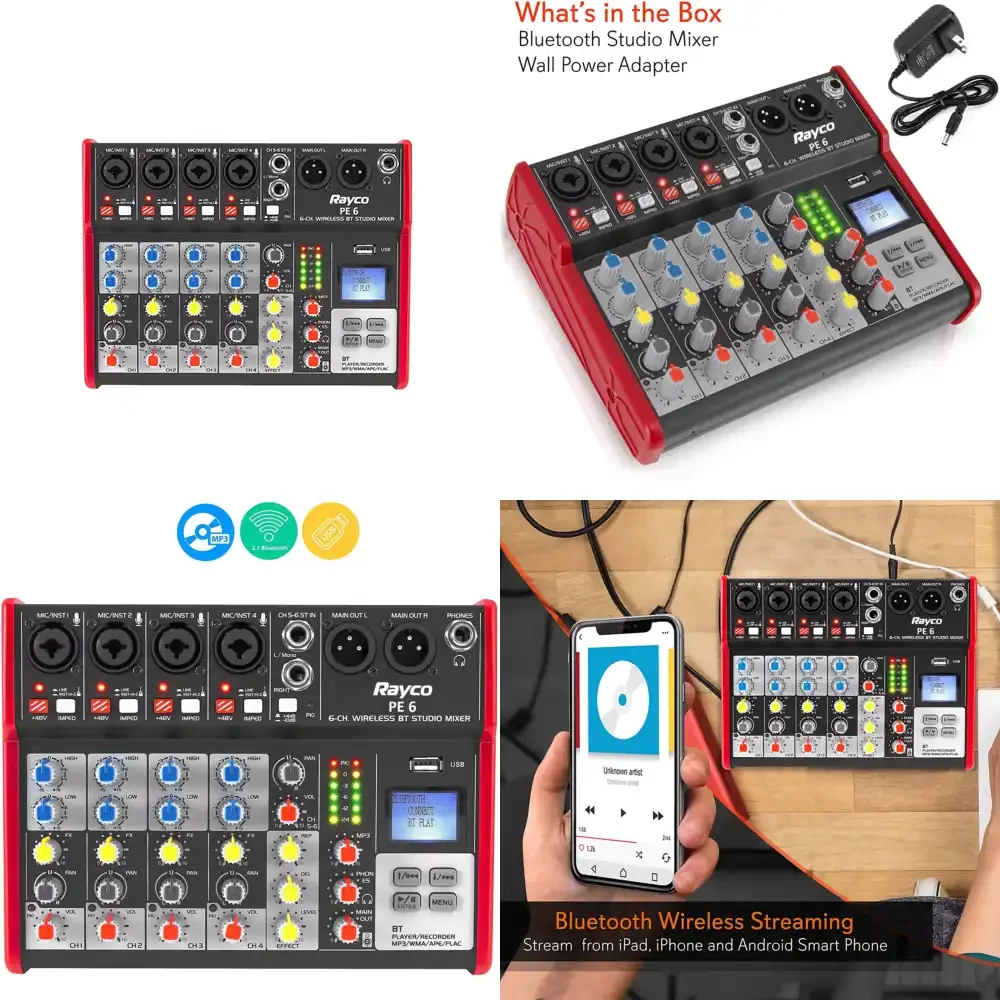High Quality Mixer Audio Professional Mixer Consola De Audio for Recording Video Shows
High Quality Mixer Audio Professional Mixer Consola De Audio for Recording Video Shows