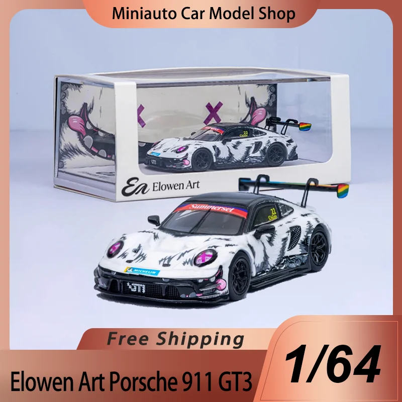 New Elowen Art 1:64 Porsche 911 GT3 Yeti Painting Alloy Miniature Diecast Model Porsche Sports Car Gift Engine Edition Toys Gift
New Elowen Art 1:64 Porsche 911 GT3 Yeti Painting Alloy Miniature Diecast Model Porsche Sports Car Gift Engine Edition Toys Gift