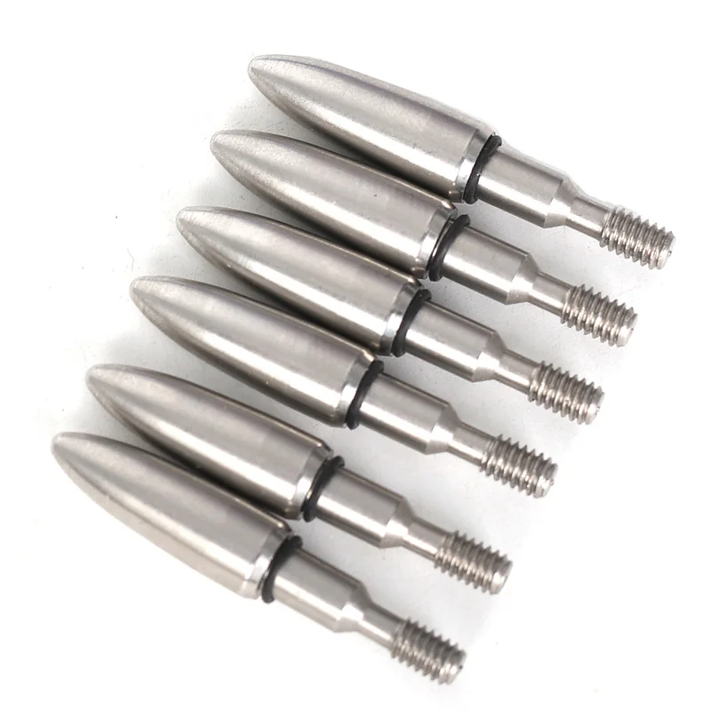 12/24pcs 100/125 Grain Stainless Steel Arrow Head Archery Arrow Tips Point For Recurve Compound Bow Shooting Arrow Accessory
12/24pcs 100/125 Grain Stainless Steel Arrow Head Archery Arrow Tips Point For Recurve Compound Bow Shooting Arrow Accessory