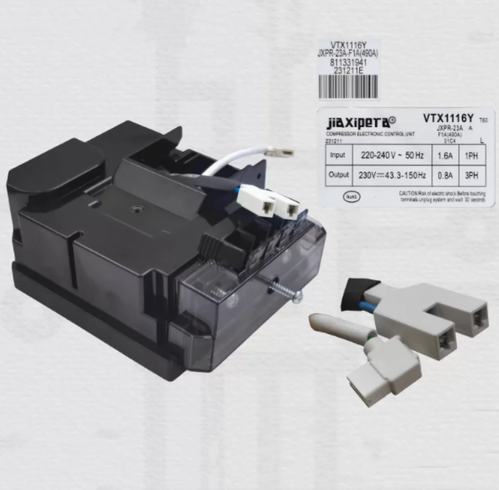 New for Refrigerator driver board VTX1116Y JXPR-23A compressor frequency conversion board accessories
New for Refrigerator driver board VTX1116Y JXPR-23A compressor frequency conversion board accessories