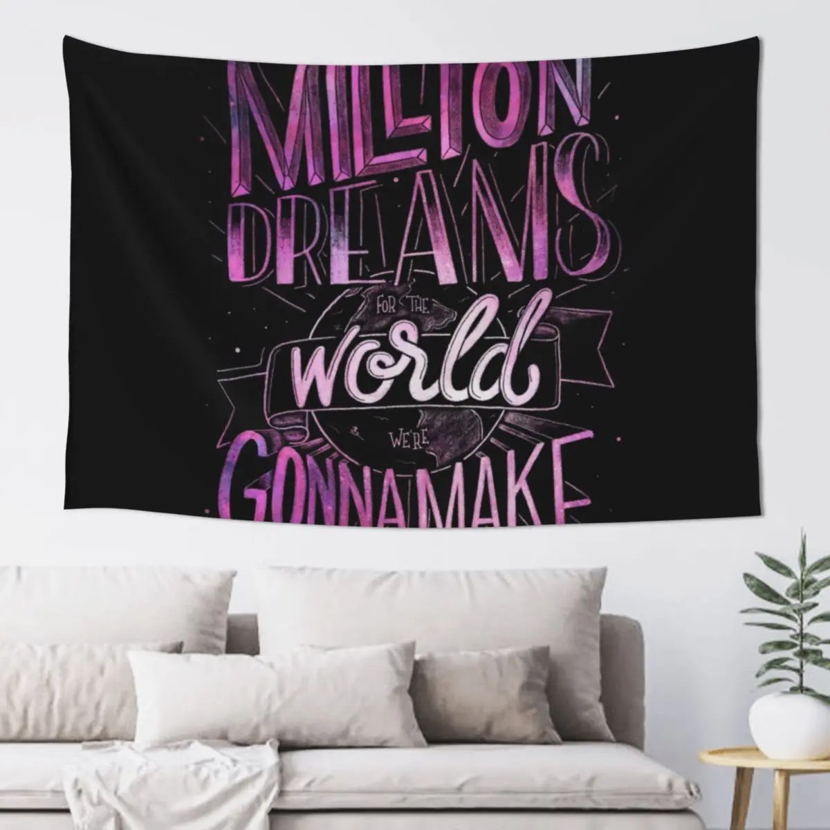 A Million Dreams Tapestry Decorative Wall Mural Decoration Bedroom Aesthetic Home Decor Tapestry
A Million Dreams Tapestry Decorative Wall Mural Decoration Bedroom Aesthetic Home Decor Tapestry